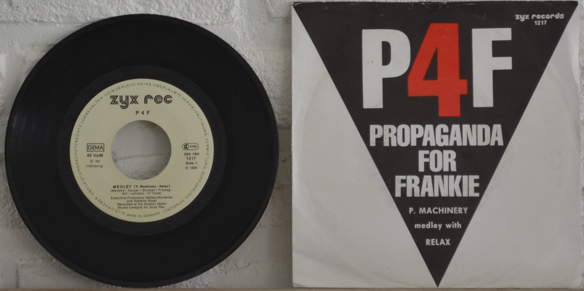 Propaganda for Frankie, Italia